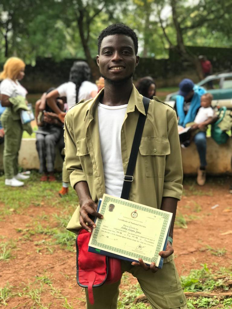 JoshPerspective's tweet photo. Rounding up my service year. All thanks to God. 
#nysc #JoshP #Joshperspective https://t.co/wa1WNdJ0w0