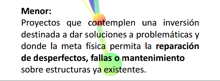 ¿Qué son los proyectos de menor escala #SINCO?