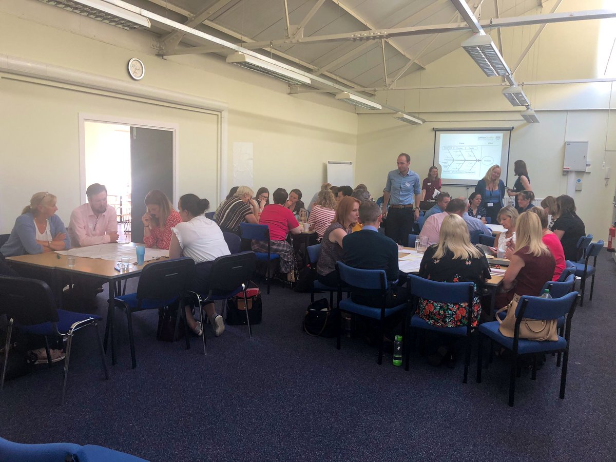 clairerossahp's tweet image. From scones to fish bones. #PCQuality having a go with QI tools to quickly explore cause and effect @LothianQuality