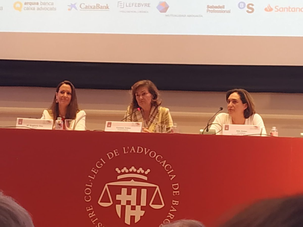 uimunicipalista's tweet photo. Hoy la #UIM representada por su vicesecretaria general primera #MaríaGarcíaPizarro Ha estado presente en el Women Business & Justice European Forum en @comunicacioicab por una igualdad real #timelsNow #Talentfemeni felicitamos la organización de tan importante encuentro https://t.co/qQpYEyvM6p