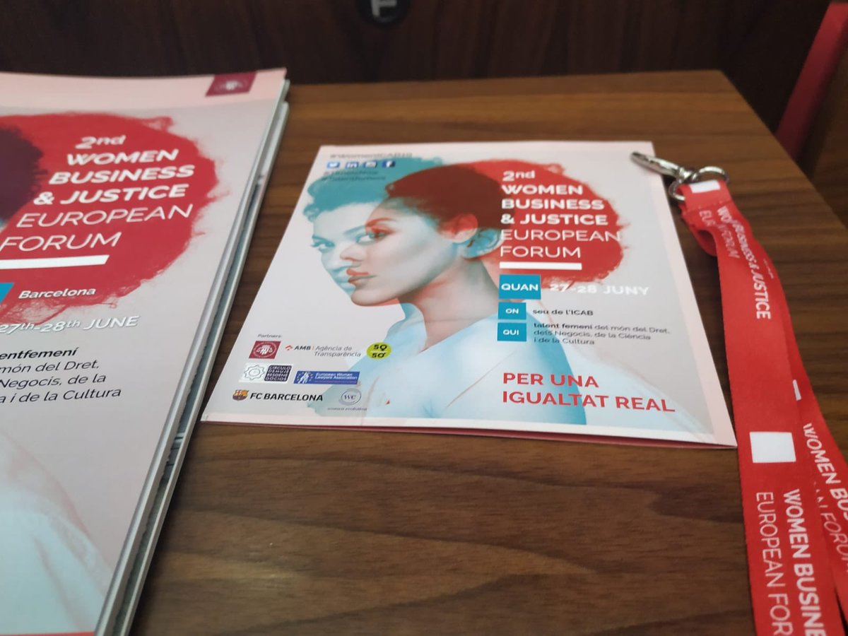 uimunicipalista's tweet photo. Hoy la #UIM representada por su vicesecretaria general primera #MaríaGarcíaPizarro Ha estado presente en el Women Business & Justice European Forum en @comunicacioicab por una igualdad real #timelsNow #Talentfemeni felicitamos la organización de tan importante encuentro https://t.co/qQpYEyvM6p