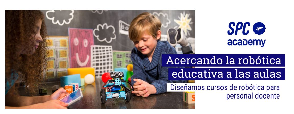 SPC_robotics's tweet image. Descubre nuestros 15 #cursos de #formación #SPCacademy. Más información en nuestra página web: bit.ly/2PwMR3Y #formación #RobóticaEducativa #robótica