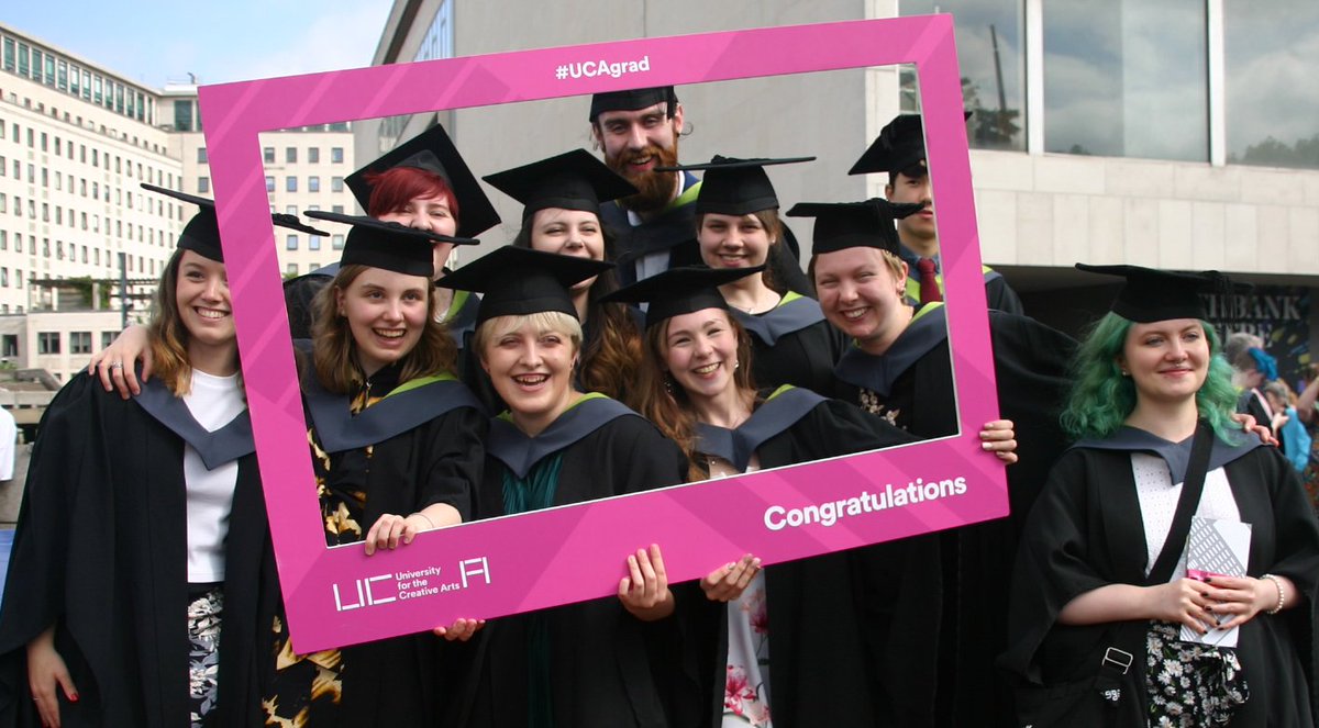 Hugely proud of our <a href="/UniCreativeArts/">University for the Creative Arts</a> graduates of Computer Animation Arts 'Class of 2019' How adorable - and grown-up - you look! My heart is completely full-up today! 🥰🥰🥰