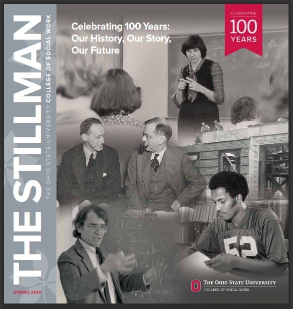 HopeHCS's tweet photo. Hope President and CEO Samira K. Beckwith was named among the top 100 graduates of the century by the Ohio State University’s College of Social Work. She was recognized in the 100th Anniversary issue of The Stillman, the newsletter for @osucsw - Congratulations, Samira! https://t.co/Kf7dbfY37Y