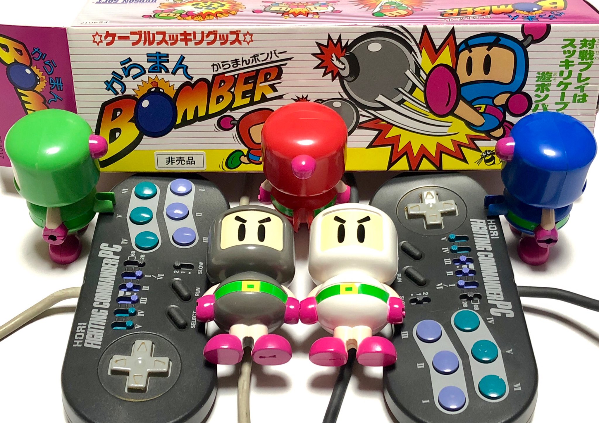 からまんボンバー 非売品 ハドソン ボンバーマン ケーブルスッキリ