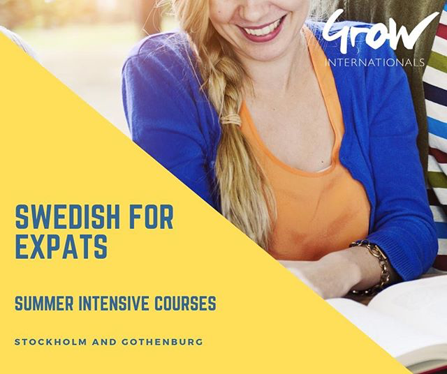 GrowInts's tweet image. Planning to use the summer to get up to speed with your Swedish skills?  Good thing we organize Summer Intensive Courses in Swedish during July in both Stockholm and Gothenburg! Beginners to intermediate levels available and more info on our web ☝️🇸🇪 #swedishlearning