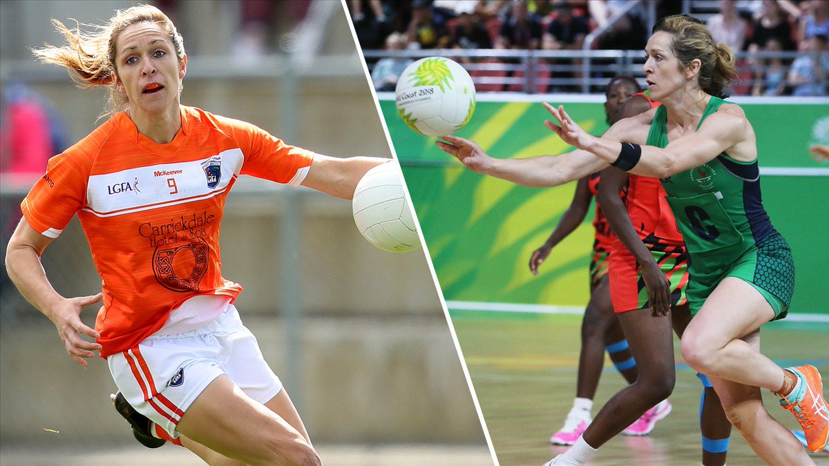 BBCSPORTNI's tweet photo. 💪Whether it be for club, county or country, in netball or Gaelic Games, Caroline O'Hanlon is a superhuman sportswoman 

👉https://t.co/xHy1aFYOID https://t.co/RBDfD4QCnj