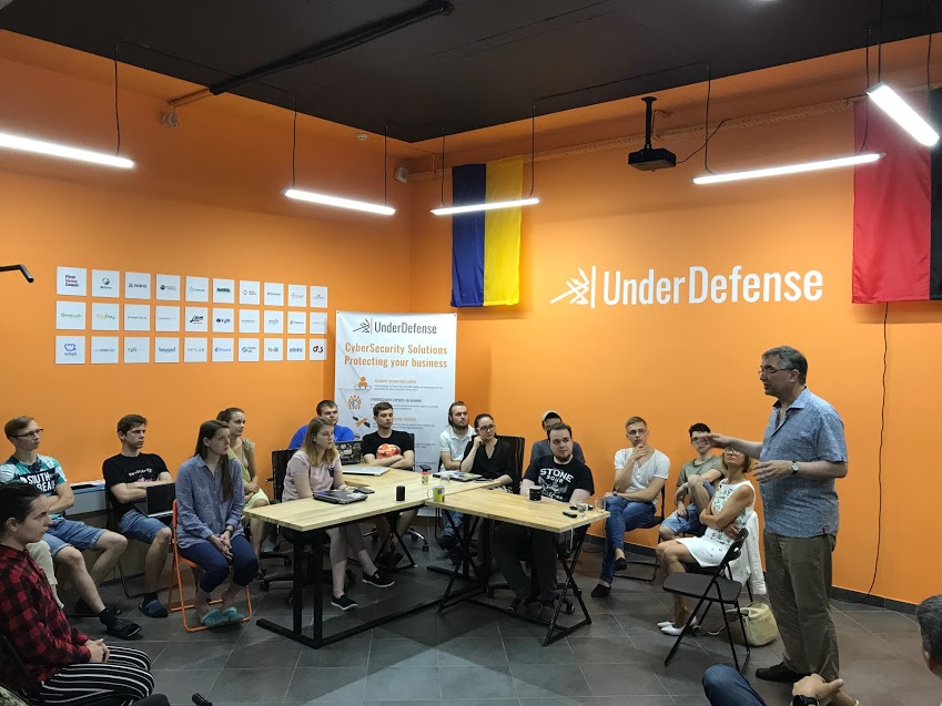 underdefense's tweet photo. Ambassador at Embassy of Canada @WaschukCanUA visited #UnderDefense! He believes there're great opportunities to build strong relationships and support Canadian businesses in cybersecurity due to our practical skills with #cyberthreats, flexibility and an out-of-the-box mindset. https://t.co/9hwhQlKmnN