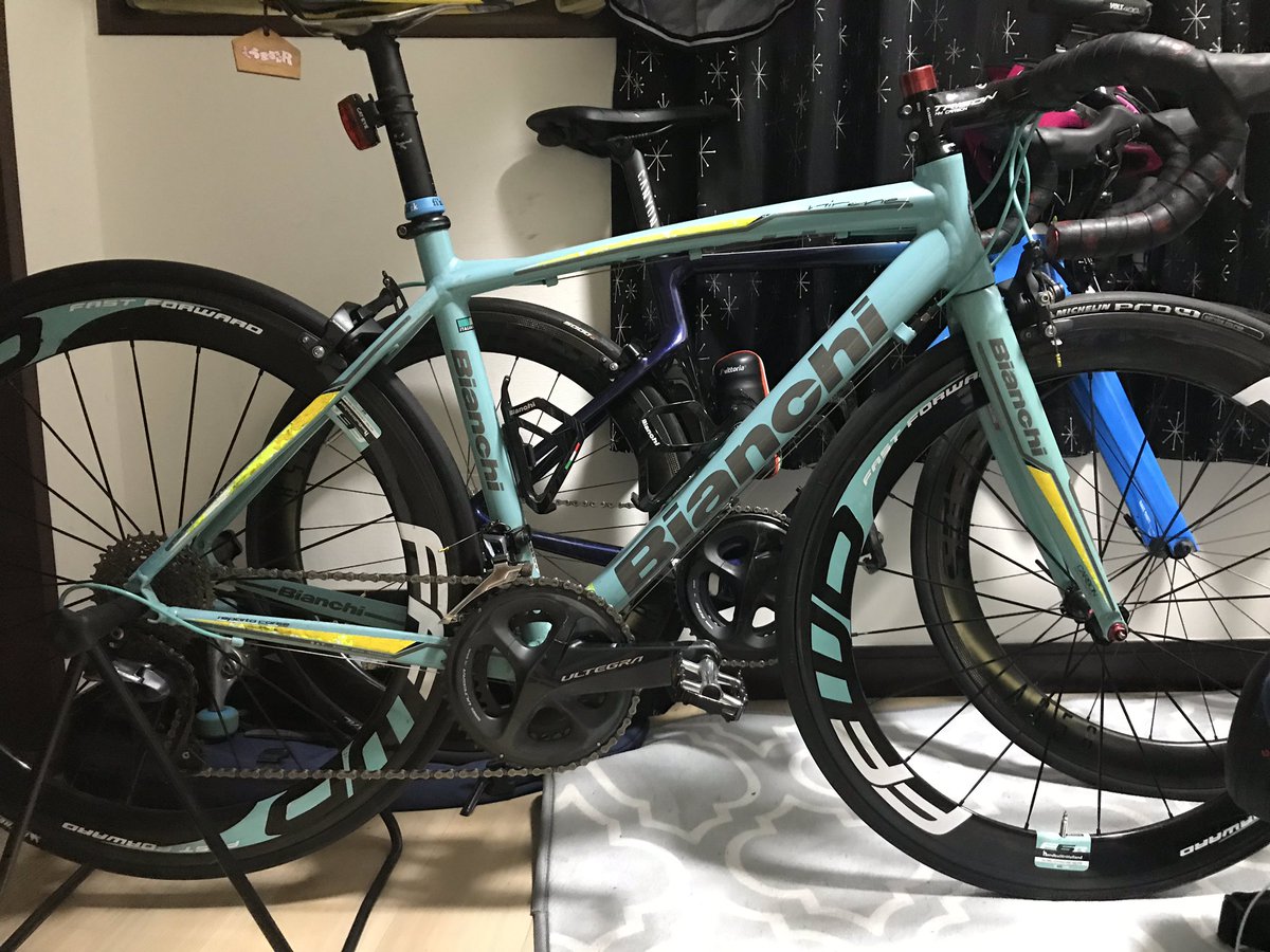 TakuyaSunouchi's tweet photo. 現行Bianchi今日で見納めです…
また何らかの形で復活させます！ https://t.co/sgFOX3ss7T