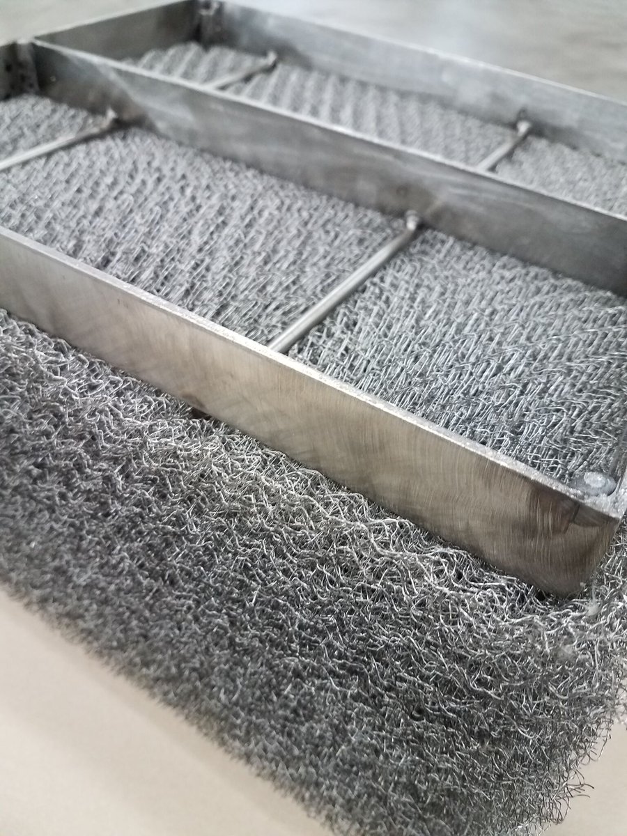 CentralWireInd's tweet photo. We proudly make our Tech-Mesh™ products using our own materials, guaranteeing superior quality to meet your specified separator application requirements. https://t.co/UwQzT1HNgS
#stainlesssteel #wiremesh https://t.co/Co5Xhzldul