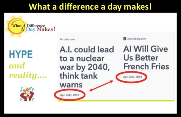 THEAdamGabriel's tweet image. HT KirkDBorne :

#DataMakesPossible the Real Power of #AI: bit.ly/2KFDNXJ

What a difference a day makes! 

— Kirk Borne (KirkDBorne) June 27, 2019