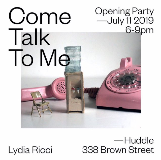 Lydia Ricci (@from__scraps) on Twitter photo Please join me at @huddle July 11, 6-9pm for "Come Talk To Me." An exhibit of my sculptures thanks to <a href="/J2Made/">J2</a> <a href="/exploreexit/">Exit Design</a> Please join me at @huddle July 11, 6-9pm for "Come Talk To Me." An exhibit of my sculptures thanks to <a href="/J2Made/">J2</a> <a href="/exploreexit/">Exit Design</a>