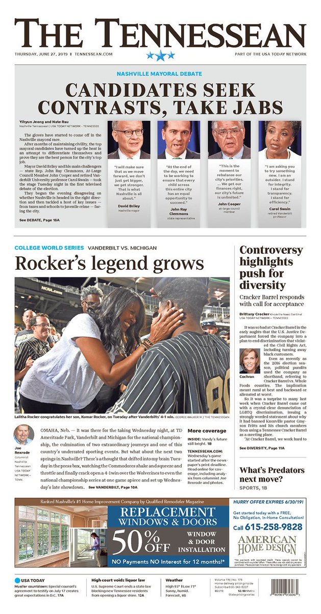 scavendish's tweet image. How Gannett is destroying its most lucrative audience in just one page — today's Tennessean  [/1x]