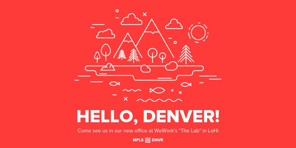 LolaRedPR's tweet photo. Cheers to new adventures in the Wild West! Our new Denver office will include a full-time team dedicated to the agency’s expanding portfolio of Colorado clients. Discover more about Lola West today --> https://t.co/GSE6UskRqx #DenverPR #PRagency https://t.co/aY14V13dkY