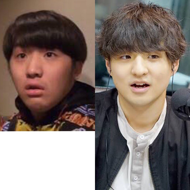 ドッペルレベルかな？😊 似てると思った人正直にRT #そっくり