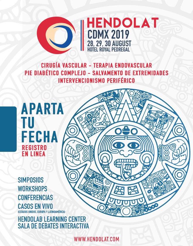 hendolat's tweet photo. A 60 dรญas de nuestro Congreso Anual #HENDOLAT
Si aรบn no tienes tu registro, hazlo hoy y aparta tu lugar.
๐๐ผ https://t.co/Qs0RvlhJpT
#somoshendolat
#hendolat2019
#Conferencias
#CasosEnVivo
#HENDOLAB
#HENDOLATtv
#Angiologia
#CirugiaVascular
#Endovascular
#PieDiabetico https://t.co/ThEwzMuRta