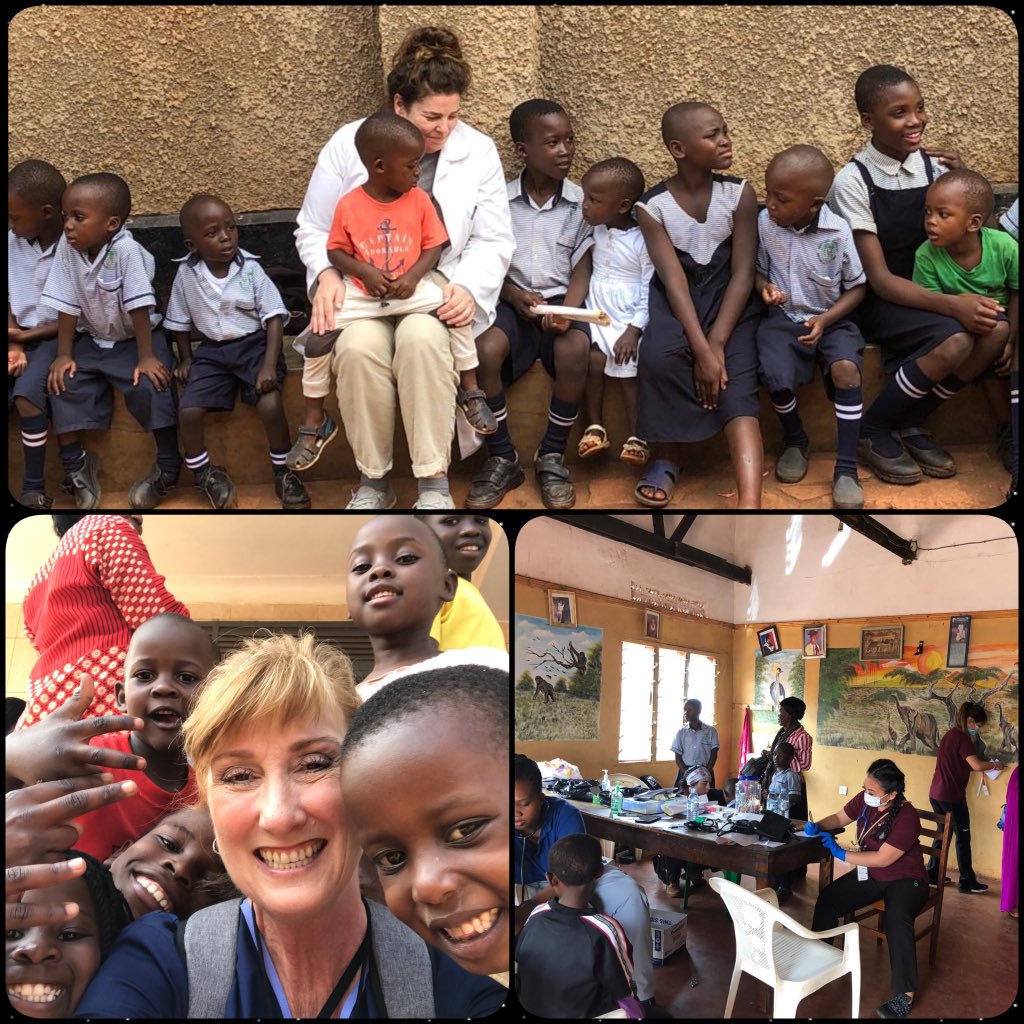 RosemanMedicine's tweet photo. It’s amazing to see faculty &amp; students from #RosemanUniversity College of #Nursing serving women &amp; children in need of medical care in #Uganda. 

#mindfulness #ThursdayMotivation #thursdaymorning #medicine  @CCMSNevada https://t.co/5KbMpddtQg