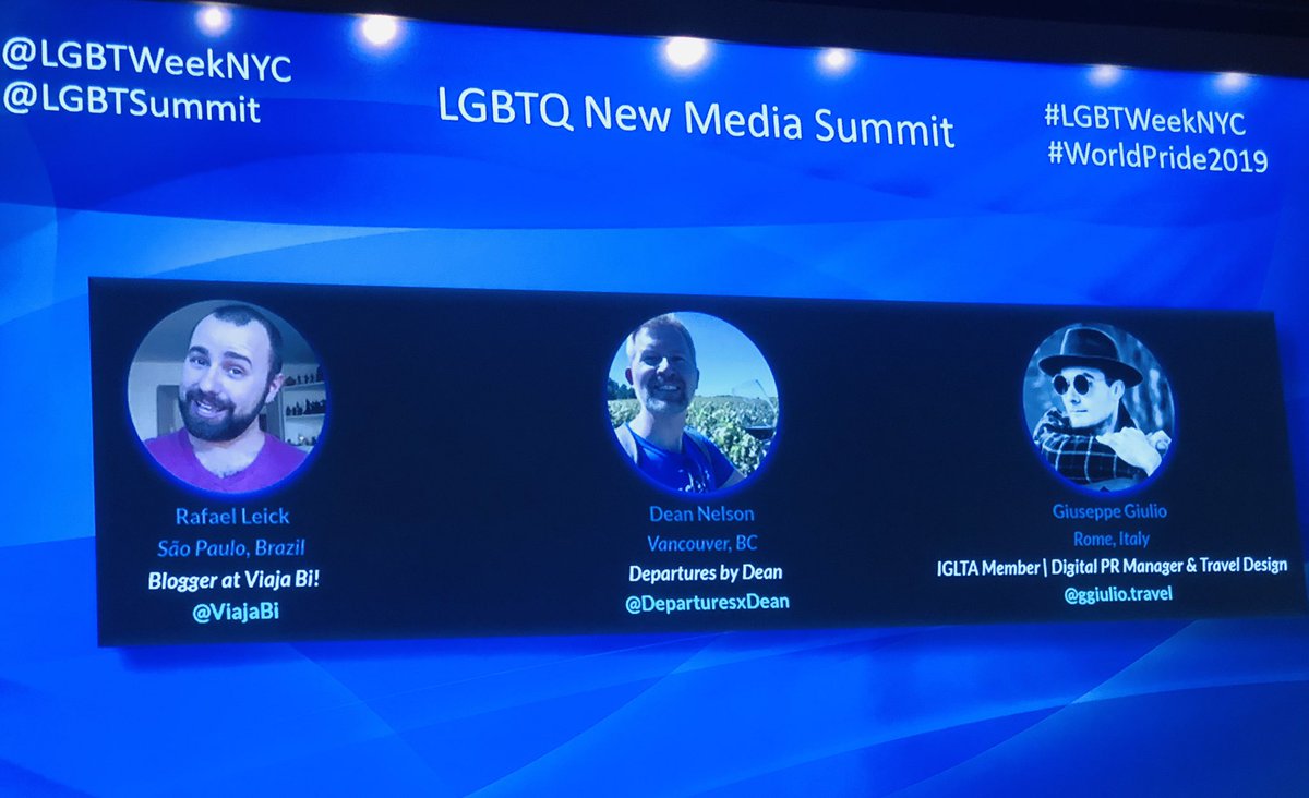 tommy_geraci_'s tweet photo. #LGBTWEEKNYC #WorldPride2019 @LGBTWeekNYC @LGBTSummit for #LGBTQ New Media Summit https://t.co/tCE15OWf1L