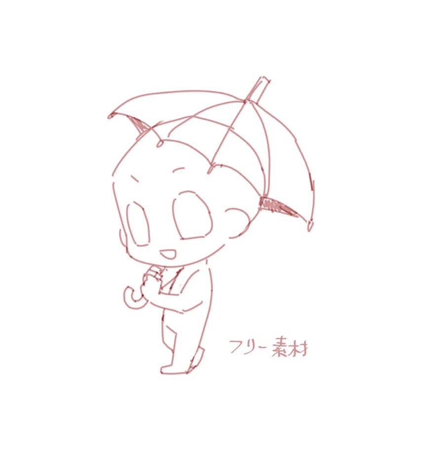 敬 欲しい人がいるかは分かりませんが描かなかったので勿体無い精神で出しときます トレス素材 フリー 報告不要 です