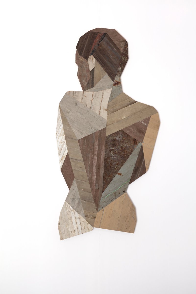 Strook_be's tweet photo. ‘Portrait L III 19’ - Installation view of my new work for Kunstenfestival Watou - Opening this Saturday (June 29th). Part of the piece is made with wood collected in the village of Watou. #kunstenfestivalwatou #watou #stefaandecroock #strook #contemporaryart #art https://t.co/ljLXfoSAUZ