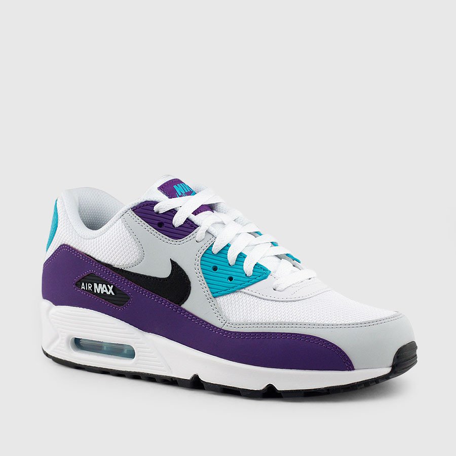 nike air max 90 purple and teal