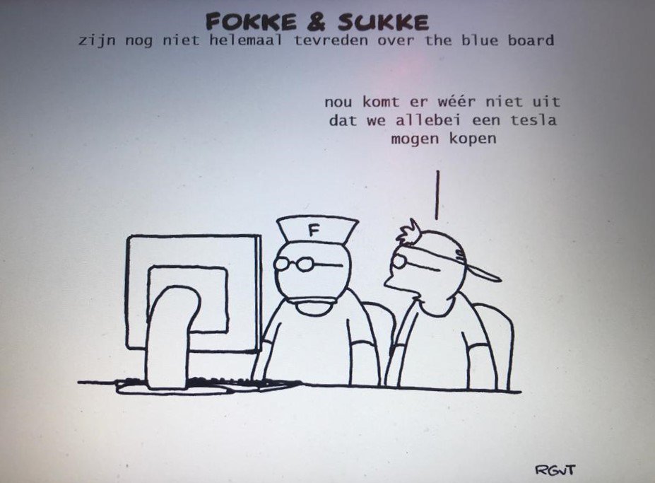 Passende Fokke &amp; Sukke vandaag over #BlueBoard bij de finale van de @nrclive #impactchallenge !