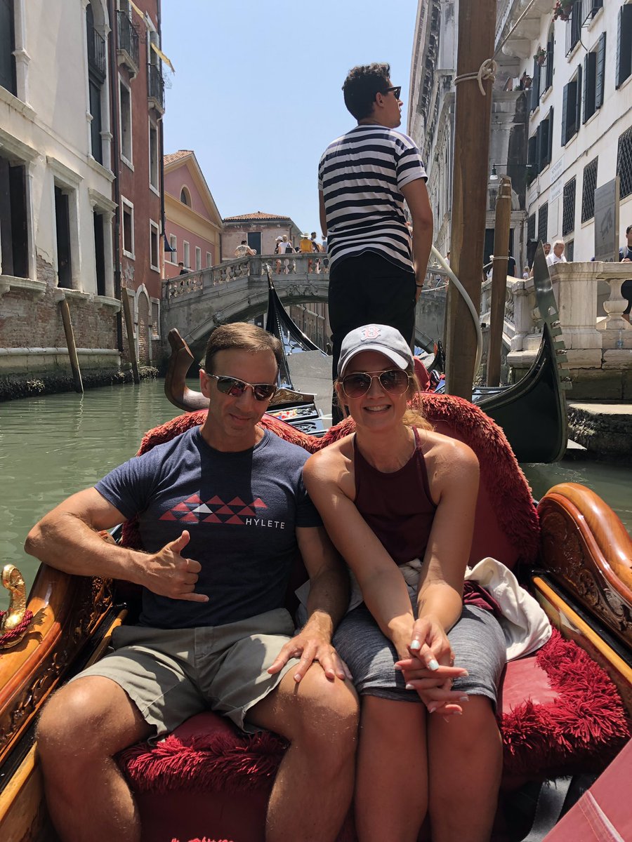 JenniferShirk's tweet photo. Gondola ride with the dude 🥰 #wheninvenice https://t.co/nGxVzl0QmM