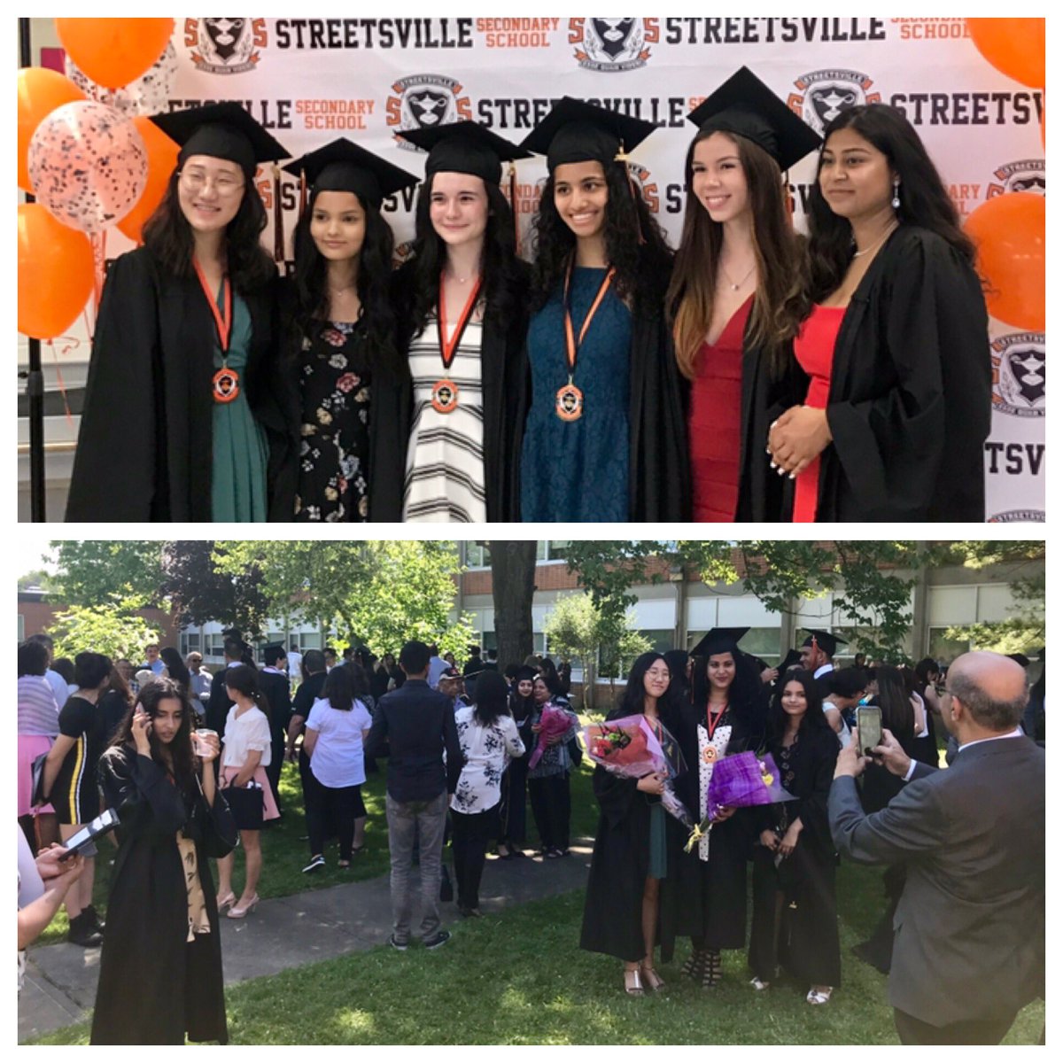 StreetsvilleSS's tweet photo. It’s a beautiful day for a Commencement! So proud of our Graduating Class of 2019! Remember graduates, “Once a Tiger, always a Tiger!”  @PeelSchools @GSolomonHenry @TrusteeCrocker @TLC_tigers @SSSGradCouncil @SSSPeerCoach https://t.co/RErsRntAOI