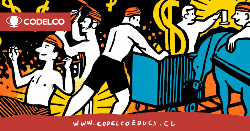 CodelcoChile's tweet photo. La Independencia de Chile y el mayor acceso a los mercados impulsó fuertemente la minería y permitió que entre 1840 y 1860, nuestro país se convirtiera, por primera vez, en el mayor productor de cobre en el mundo #CodelcoEduca https://t.co/I9vEQEn3ZI https://t.co/RDA5AxIZtq