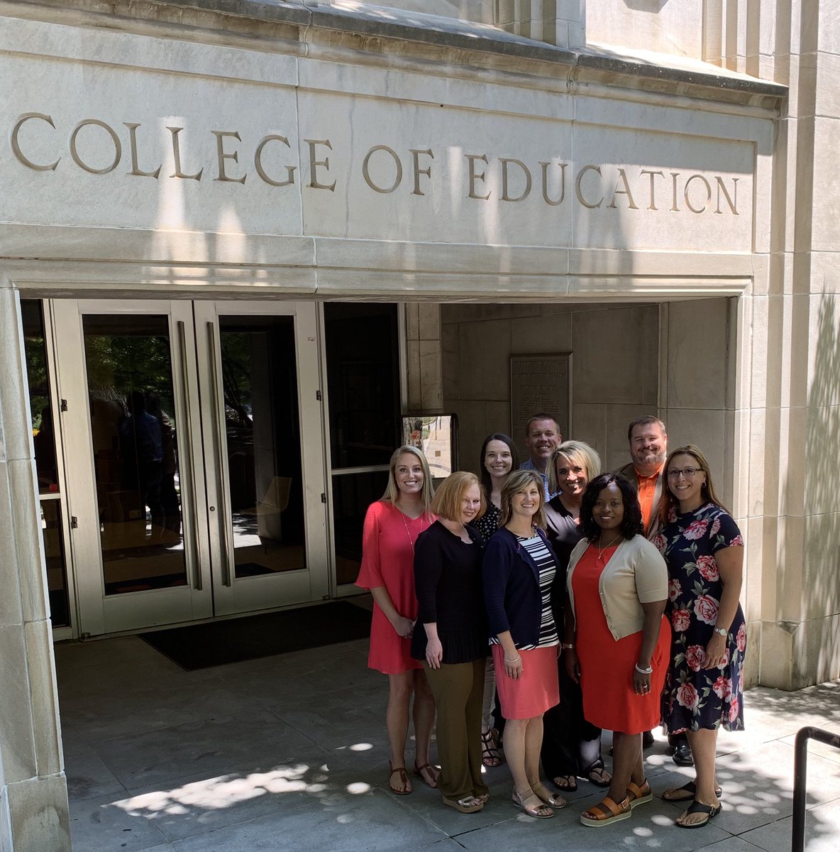 Finished up classes today for the summer semester along with these awesome colleagues and fellows <a href="/UTKnoxville/">UT Knoxville</a> Center for Educational Leadership. @UTMcIntyre #TENacious