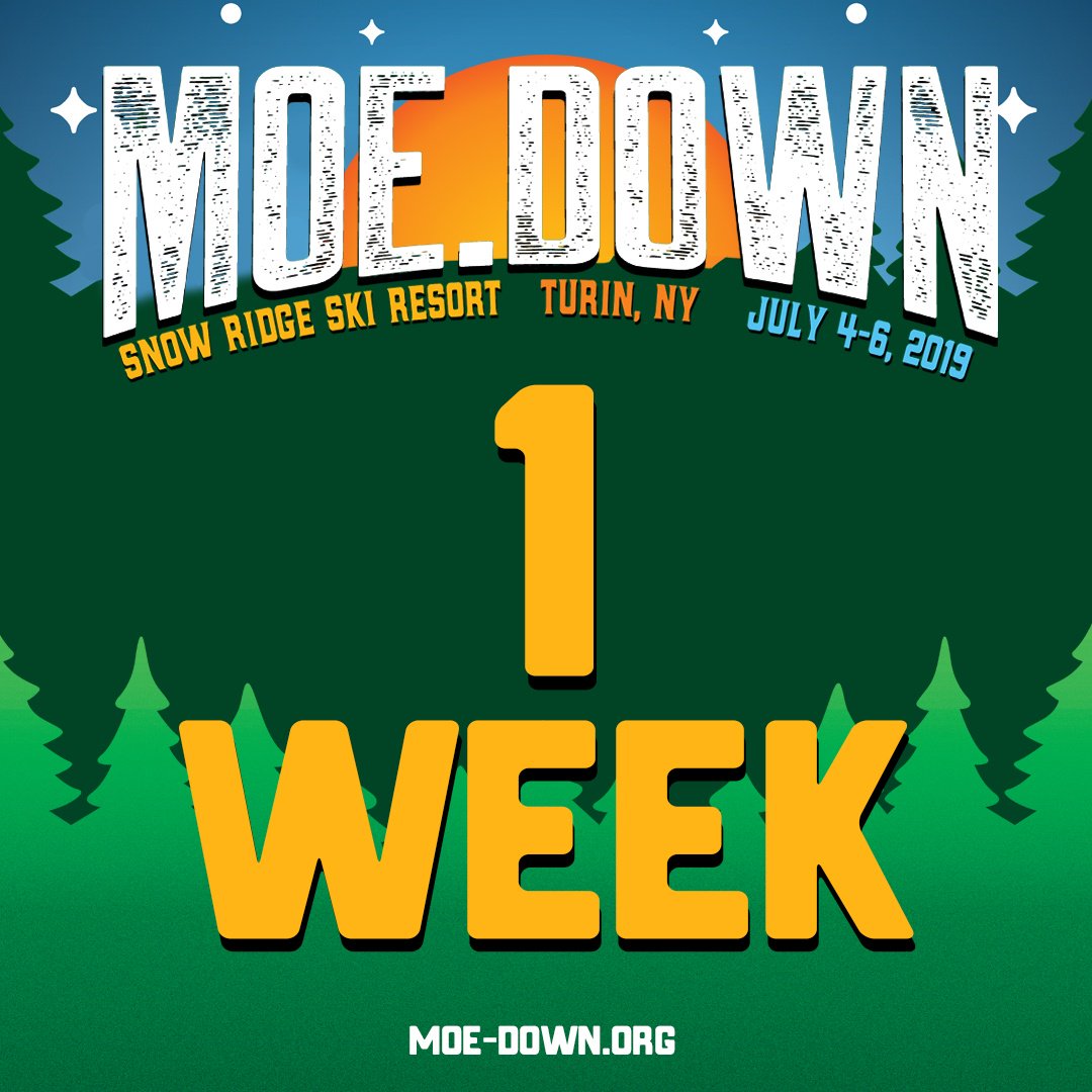 moedown's tweet image. moe.down is ONE WEEK AWAY and VIP tickets are officially sold-out!!! Who else is freaking out? 

Don't forget to get your tickets ➡️ moe-down.org