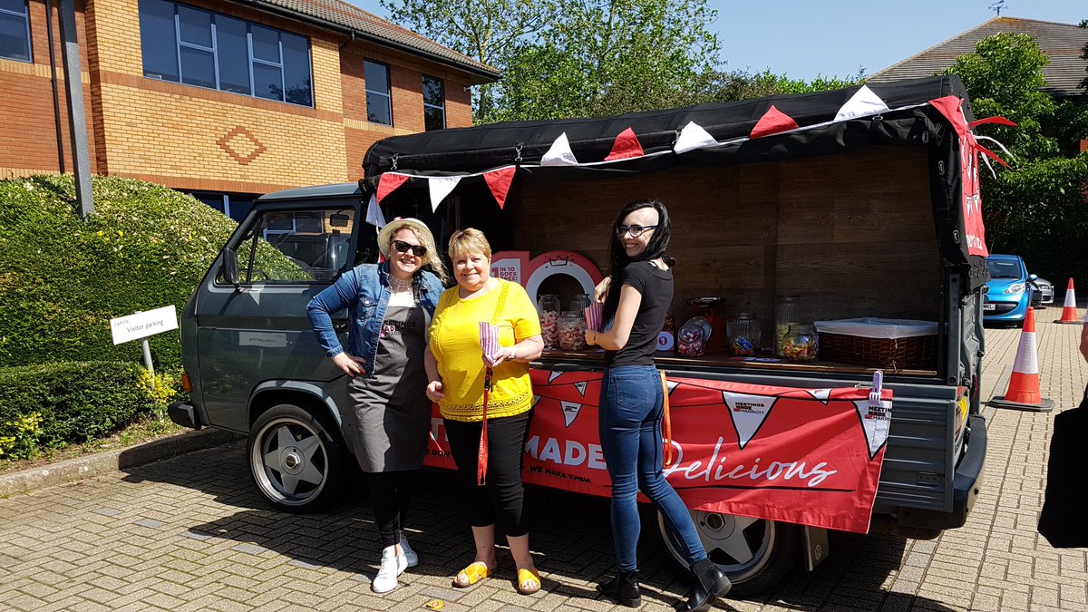 niccrossman7's tweet photo. Great to see @Marriott at @CTEPartners Taunton today for the Sweet Van Drop. Thanks for coming https://t.co/pLWi0hLTjw