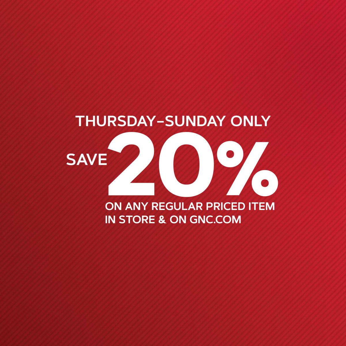 GNCLiveWell's tweet photo. ❗ DEAL ALERT❗ Here’s a 🔥 deal you can use in store and online—but don’t wait, it ends Sunday! Just show an Associate your screenshot or click the link to shop now: https://t.co/MsT4uNDibB https://t.co/3HNZYfOhiG