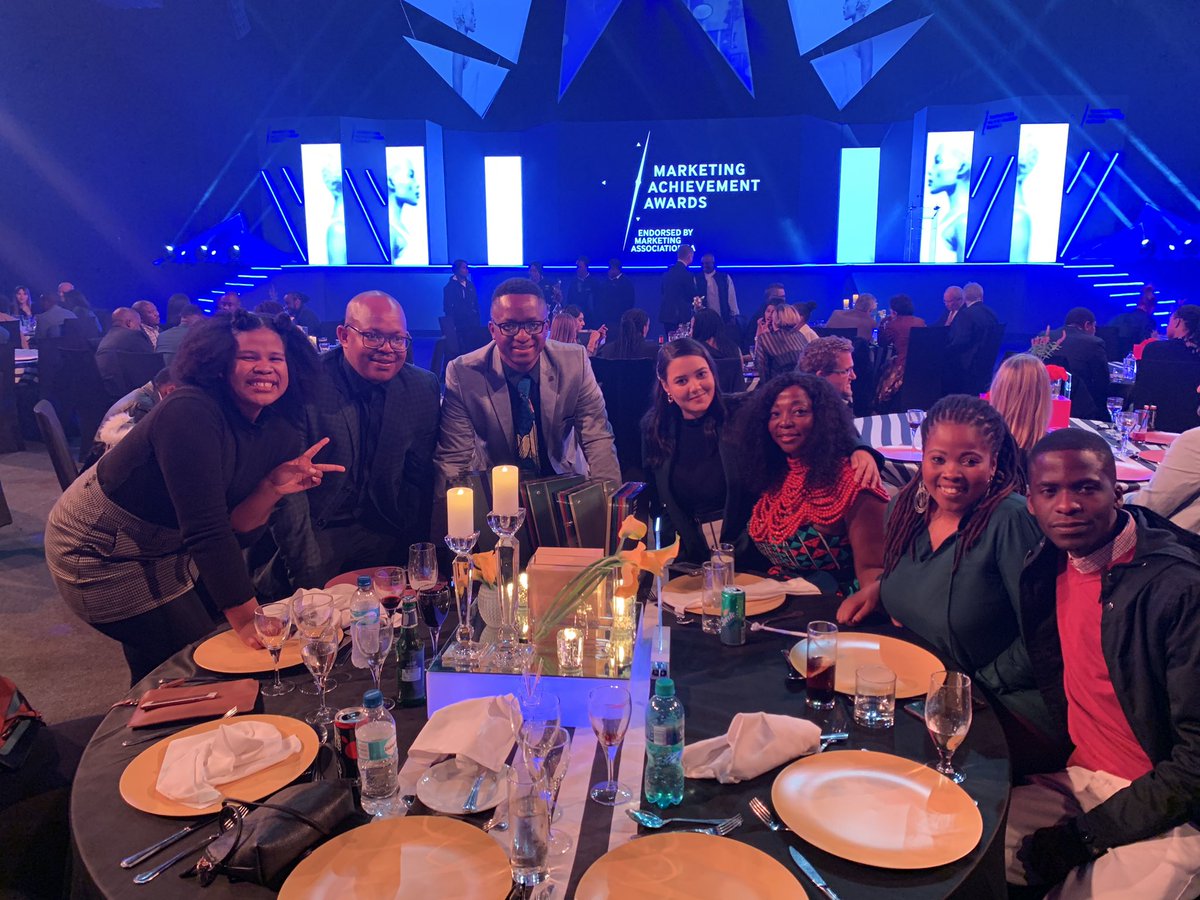 #marketingachievementawards <a href="/OgilvySA/">Ogilvy South Africa</a> <a href="/Neobll/">Neo Makhele</a> <a href="/petecase/">Pete Case</a> <a href="/Gallarelli/">Luca Gallarelli</a> <a href="/tricvick/">Vicki Buys</a> <a href="/ElouiseKelly_/">Elouise Kelly</a>  Well done team!