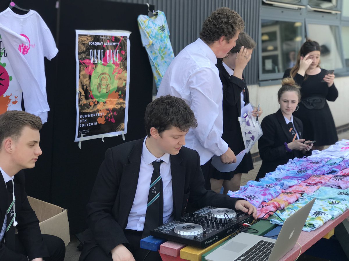 The build up to our 4th #TASummerFest began today with the first sales of our limited edition tshirts and some sample sets from our #RaveCave DJs. This year’s gunna be gooooooood!!!!! 😀☀️🎧