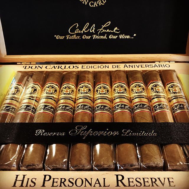 Aren’t they lovely? Fuente Don Carlos Personal Reserve!  #botl #sotl #onlyfuenteisfuente #arturofuente #cigars #domincanrepublic #doncarlos