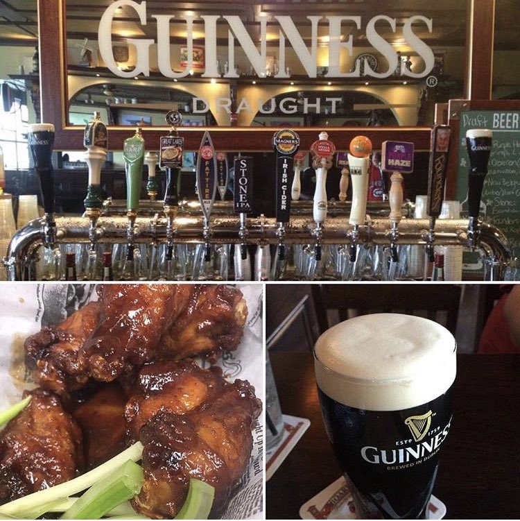 hooliganspib's tweet photo. Wings and Pints 🍺 NIGHT from 6pm - 9pm at Hooligans. 
Sauces: Avacado Ranch, Sweet and Spicy Coca Cola, Garlic Parmesan, Hot, Stinging Honey Garlic, and Guinness BBQ 
Wings: $4.50 for 1/2 dozen and $5.50 for select pints. 
#pib #putinbay #happyhour #wingsandpints https://t.co/3NPbpH7rnp