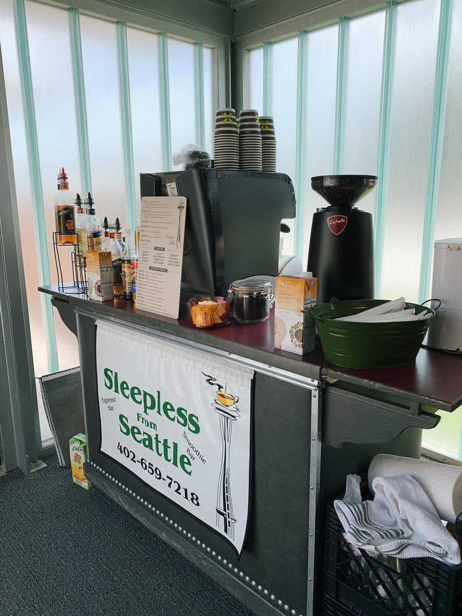 Everything is better when there’s a coffee and smoothie bar! ☕️

Thanks to Kelli from the Skold Companies and Sleepless from Seattle for giving our team their afternoon pick-me-up!