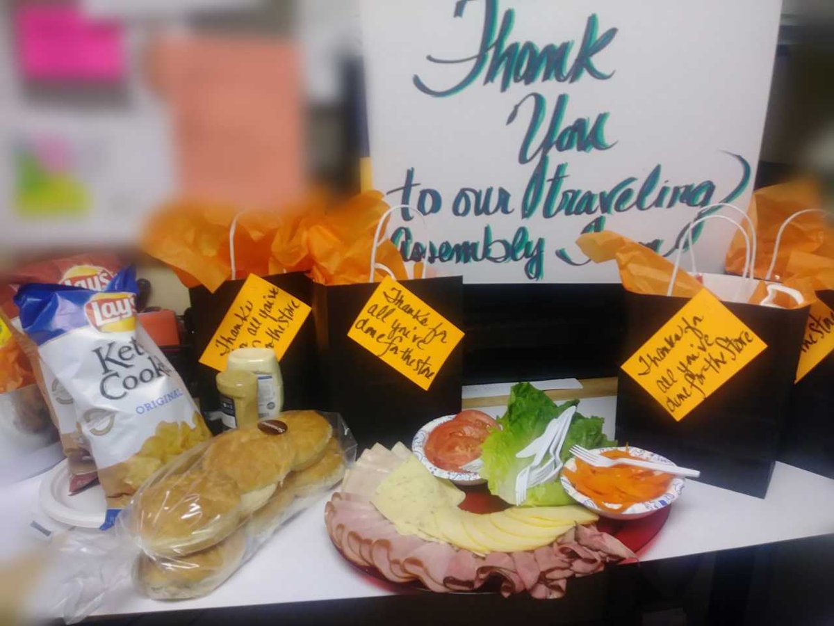 THD_WillistonVT's tweet photo. Showing some appreciation to our hard working assemblers that have kept us in-stock this summer! #BuildingStrongRelationships @marantes1 @whipplenh @TonyF309 https://t.co/m4BTeAKJWJ