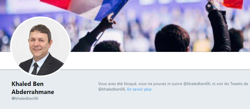 cd_land's tweet photo. @phsoussi @khaledben06 Haha @khaledben06 m'a bloquée !!! Sans doute parce que j'avais dénoncé à @enmarchefr son like d'un tweet de Ciotti qui scellait une alliance de circonstance #LREM06 - #Ciotti contre Estrosi 😛 https://t.co/Wuewb1zjLy