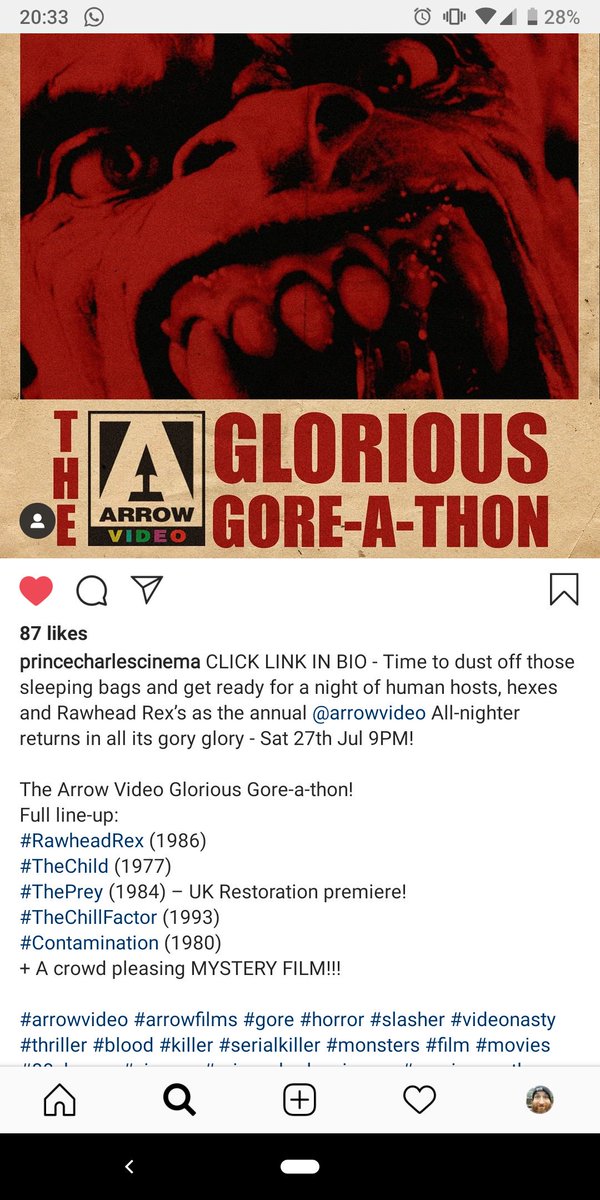 Tickets ordered! 

Once again we're making the trek to <a href="/ThePCCLondon/">Prince Charles Cinema</a> to watch a slew of <a href="/ArrowFilmsVideo/">Arrow Video</a> movies!

Are you going?