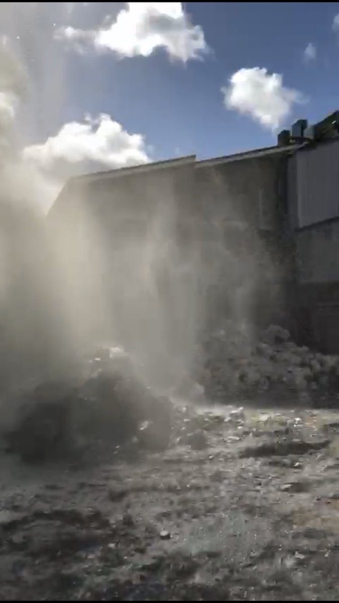 Here’s the exact moment that <a href="/mattdarcys/">Matt D'arcy</a> struck the original source of water that was used to make whiskey at the Monaghan Rd. site in Newry over 200 years ago. Will be used for future distillation of  🥃