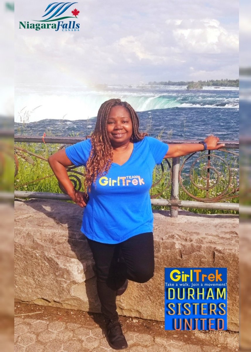 GTrekDSU's tweet photo. 📣Sharing My #Views & Promoting #GirlTrek's Vision Internationally🌐In The #TheSix 🇨🇦 #NiagaraFalls 🏞 #Canada #BucketListTrek 👟 #IssaALifestyle ⚕ #1MillionBy2020 Join @GirlTrek TODAY! Text:📲Tubman to 22828 #DurhamSistersUnited #Durham #NC #BullCity #TakeAWalk🚶♀️#JoinAMovement https://t.co/Bxnz2vw5tJ