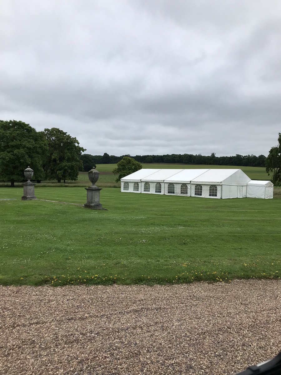 aomarquee's tweet photo. 12m x 20m marquee with cathedral windows ready for a supports dogs charity event  🐶🐶 https://t.co/ikofQqZSMN