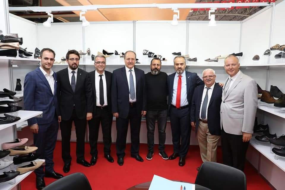 mustafsayilgan's tweet image. Network Fuarcılık iş birliğiyle düzenlediğimiz BURSAF 3. Ayakkabı ve Deri Ürünleri Fuarı'nın açılışını gerçekleştirdik.