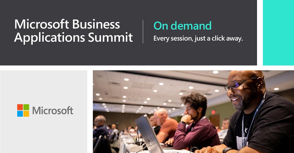 Didn't make it to #Microsoft Business Applications Summit? Explore and enjoy all the great content! Keynotes, sessions, and workshops are now available on demand. Check it out: msft.social/JHEnzq

#BusinessApplications #MicrosoftDynamics365 #Dynamics365