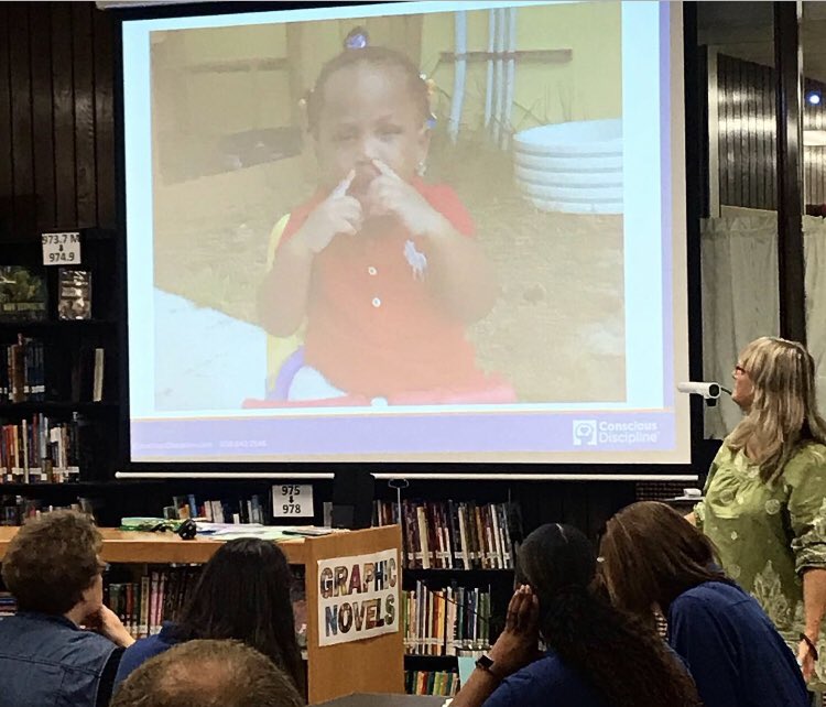 Never too young to teach S.T.A.R. breathing! <a href="/ConsciousD/">Conscious Discipline</a> #CD1Baltimore #areyouwilling #startearly