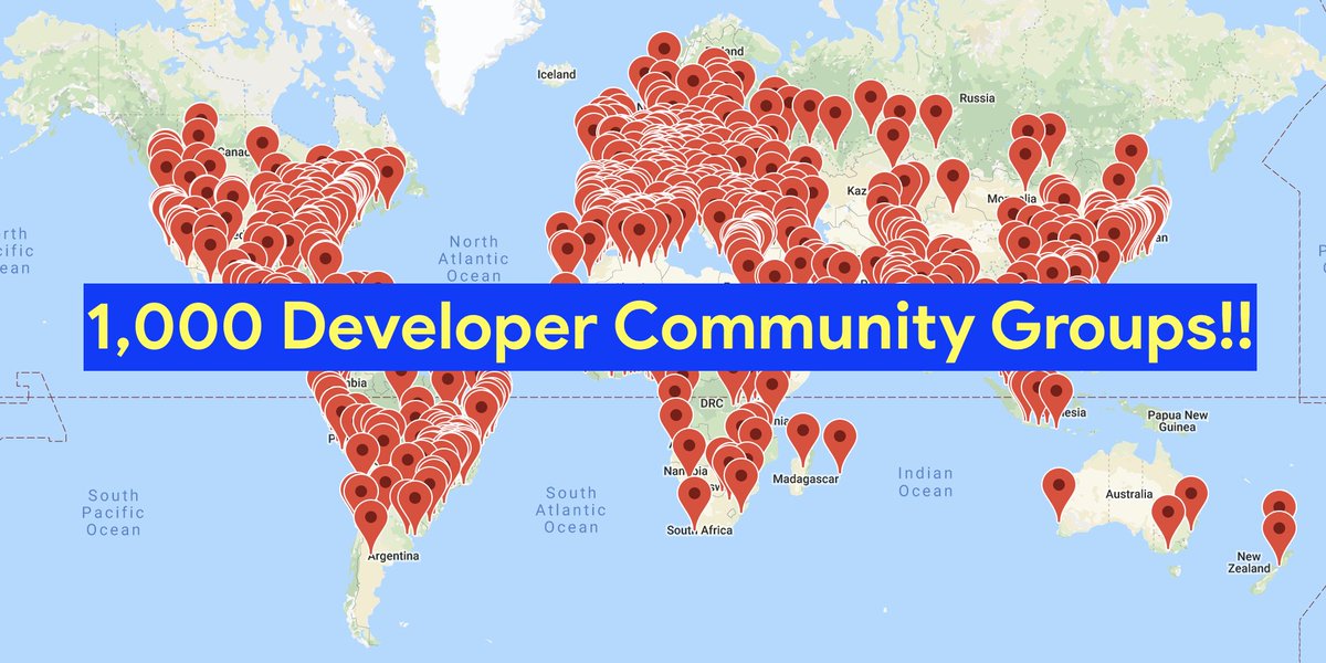 googledevgroups's tweet photo. 🎉 Celebrating now having 💯 x 10 GDGs worldwide! 🎉 https://t.co/m9Sysqbhkf