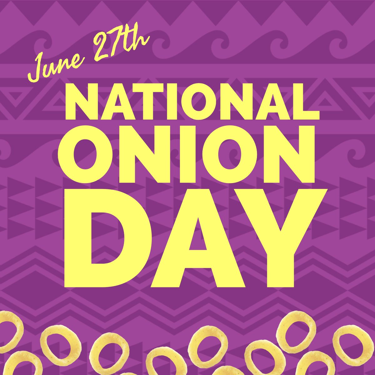 Celebrate national onion day with a bag of your favorite onion rings! 

#onionday #nationalholidays #SweetMaui #SourCream #yumm