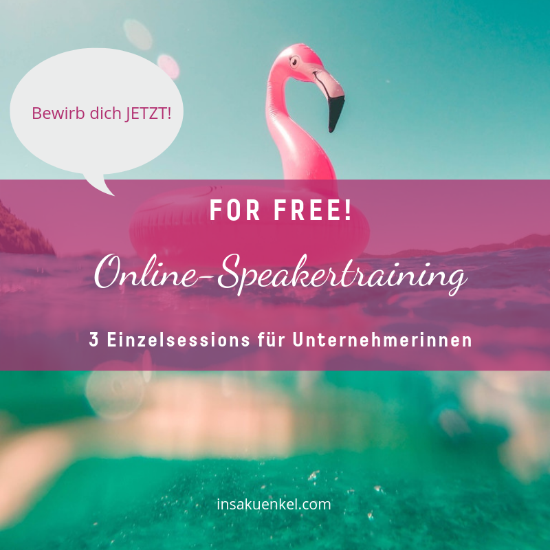 textinsicht's tweet photo. Online-Speakertraining FOR FREE? Yep, das gibt es bei mir BIS zum 2. Juli. Für: #Unternehmerinnen, die bald einen #Vortrag halten. Sei fix und bewirb dich um einen der NUR 3 Plätze: https://t.co/g3KiHFBtkv Danke für #rt 😘 #speaker, #signaturetalk, #sombasummerschool https://t.co/19uJMFuGsz